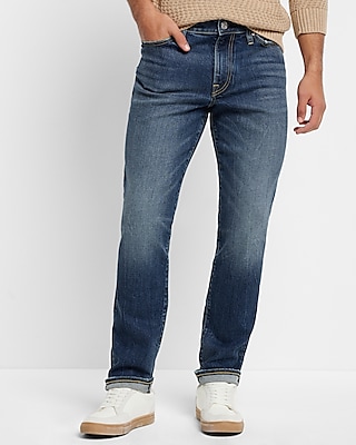 Slim Dark Wash Stretch Jeans