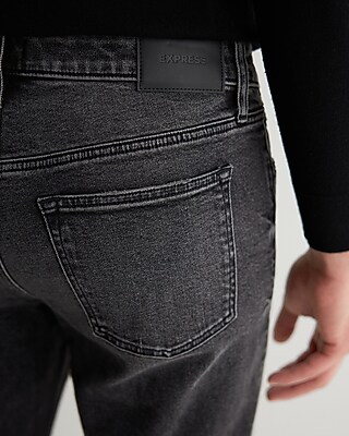 Slim Straight Black Hyper Stretch Jeans - image 5