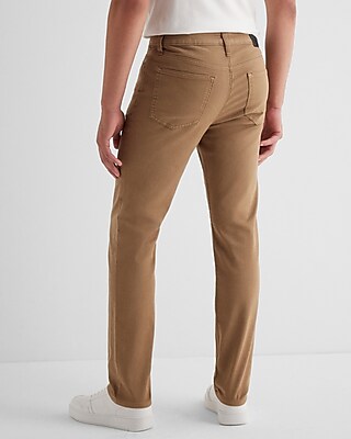 Slim Tan Hyper Stretch Jeans