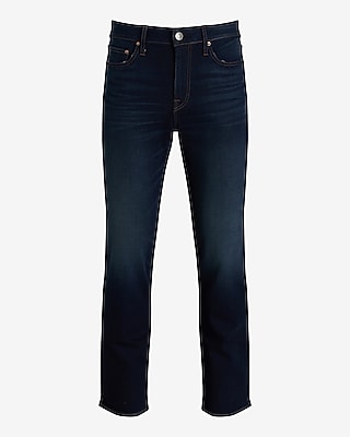 Slim Straight Dark Wash Hyper Stretch Jeans