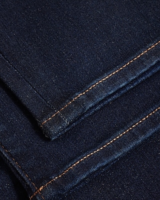 Slim Straight Dark Wash Hyper Stretch Jeans