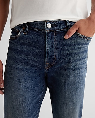 Slim Dark Wash Hyper Stretch Jeans