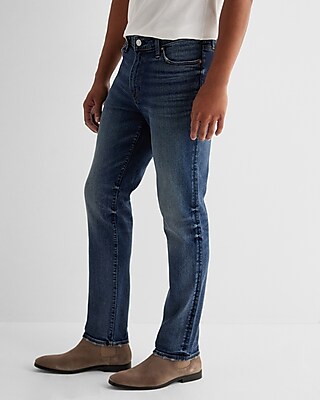 Slim Dark Wash Hyper Stretch Jeans