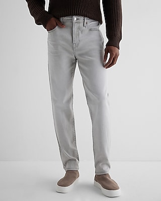 Athletic Fit Stretch Tech Chino - Light Grey