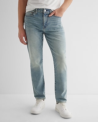 Slim Straight Khaki Hyper Stretch Jeans