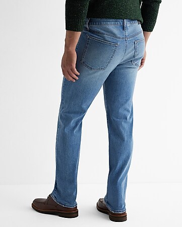 Men's Slim Fit Straight Leg Jeans - Express