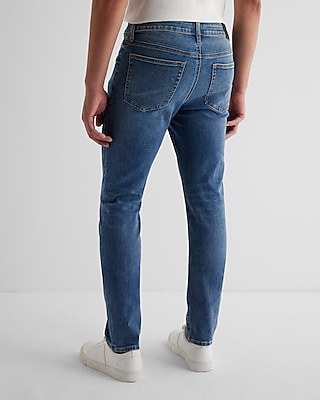 Slim Medium Wash Hyper Stretch Jeans