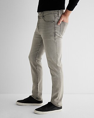 Slim Gray Hyper Stretch Jeans - image 2