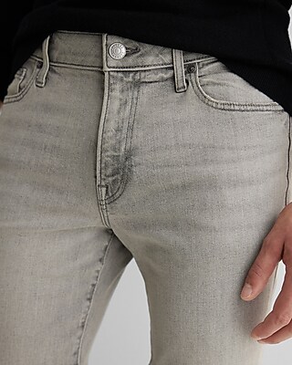 Slim Gray Hyper Stretch Jeans - image 3