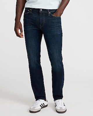 Slim Dark Wash Hyper Stretch Jeans