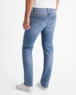 Slim Medium Wash Stretch Jeans