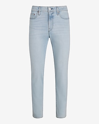 Slim Light Wash Stretch Jeans