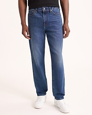 Athletic Slim Medium Wash Stretch Jeans