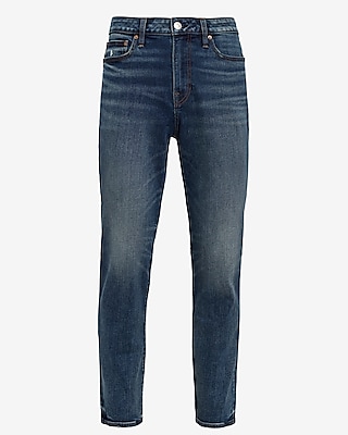 Athletic Slim Medium Wash Stretch Jeans - image 5