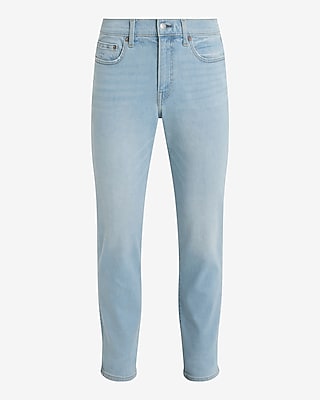 Slim Light Wash Stretch Jeans