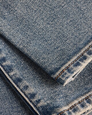 Slim Straight Medium Wash Stretch Jeans