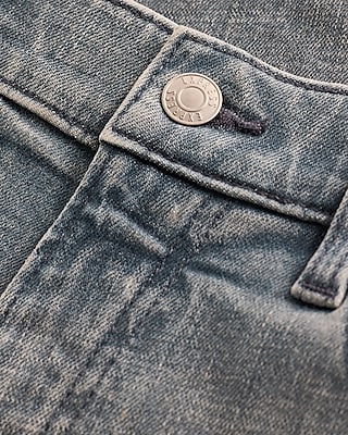 Slim Straight Light Wash Stretch Jeans