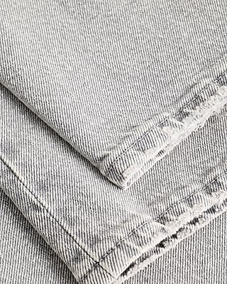 Slim Gray Wash Stretch Jeans