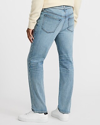 Slim Light Wash Stretch Jeans