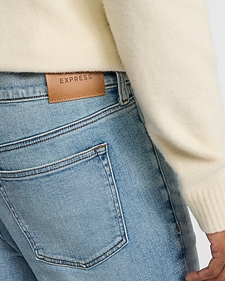 Slim Light Wash Stretch Jeans