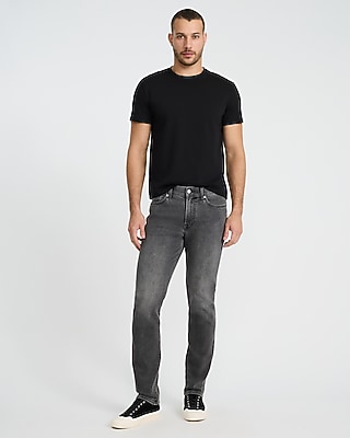 Slim Black Wash Stretch Jeans