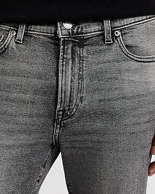Slim Black Wash Hyper Stretch Jeans