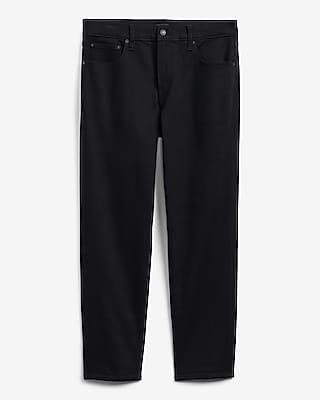 Slim Tapered Black Hyper Stretch Jeans