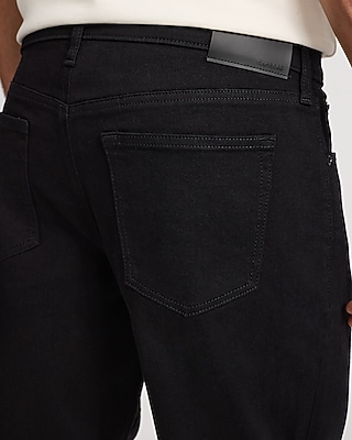 Slim Tapered Black Hyper Stretch Jeans