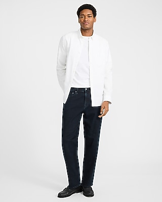 Slim Tapered Dark Wash Hyper Stretch Jeans