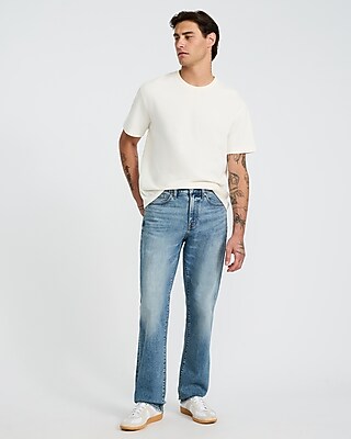 Bootcut Light Wash Stretch Jeans