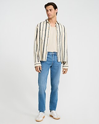 Slim Medium Wash Stretch Jeans