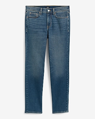 Slim Straight Dark Wash Jeans