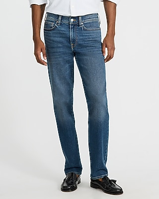 Slim Straight Dark Wash Jeans