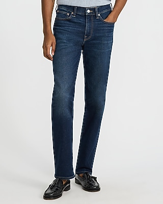 Slim Straight Dark Wash Jeans