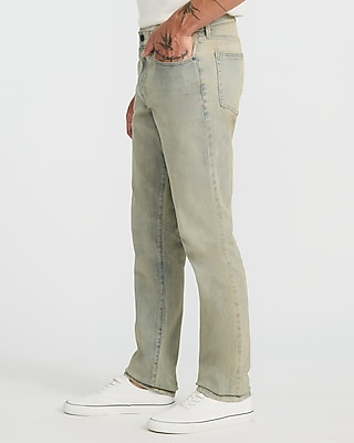 Slim Acid Light Wash Stretch Jeans