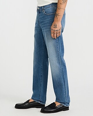 Slim Straight Medium Wash Jeans