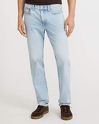 Slim Straight Light Wash Jeans