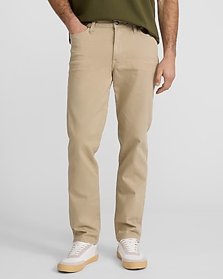 Slim Straight Khaki Hyper Stretch Jeans