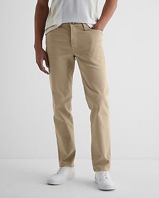 Slim Straight Khaki Hyper Stretch Jeans