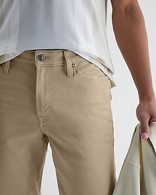 Slim Straight Khaki Hyper Stretch Jeans