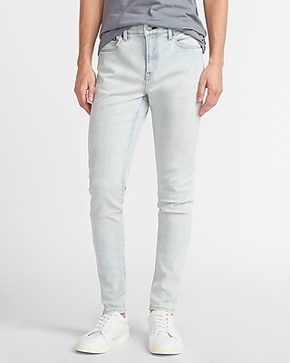 skinny bleached jeans