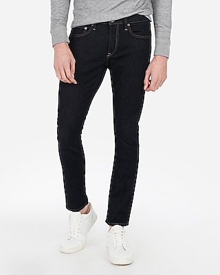 dark denim stretch jeans