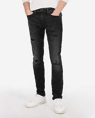 express black ripped jeans