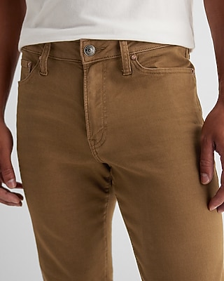 Skinny Brown Hyper Stretch Jeans