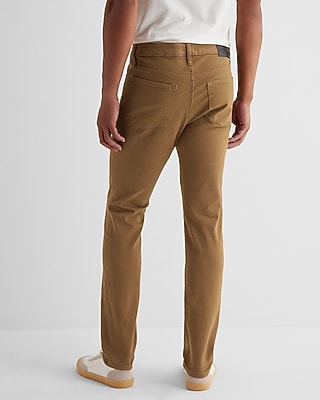 Skinny Brown Hyper Stretch Jeans