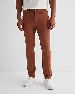 Skinny Rust Hyper Stretch Jeans