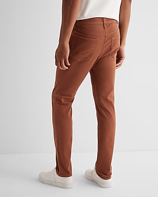 Skinny Rust Hyper Stretch Jeans