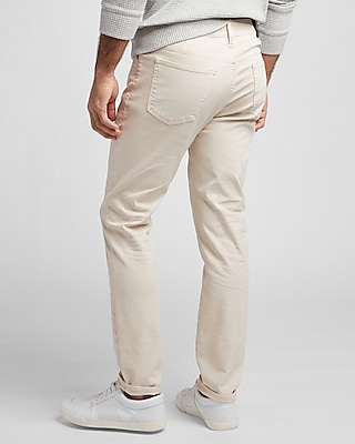 mens ivory jeans