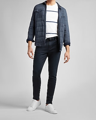 Skinny Dark Wash Hyper Stretch Jeans