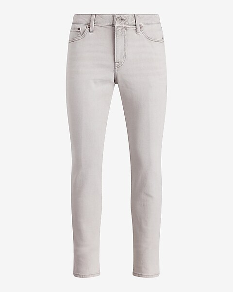 The Best White Skinny Jeans - Loverly Grey